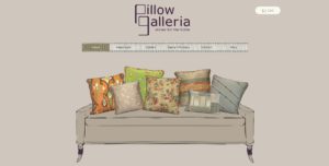 Pillow Galleria Website