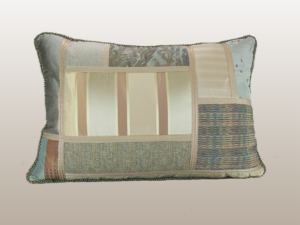Image Finished pillow Autumn Moon- Upcycled Fabrics | Pillow Galleria